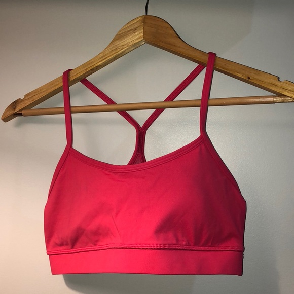 lululemon athletica Other - Lululemon Coral Flow Y Mesh Racerback Sports Bra